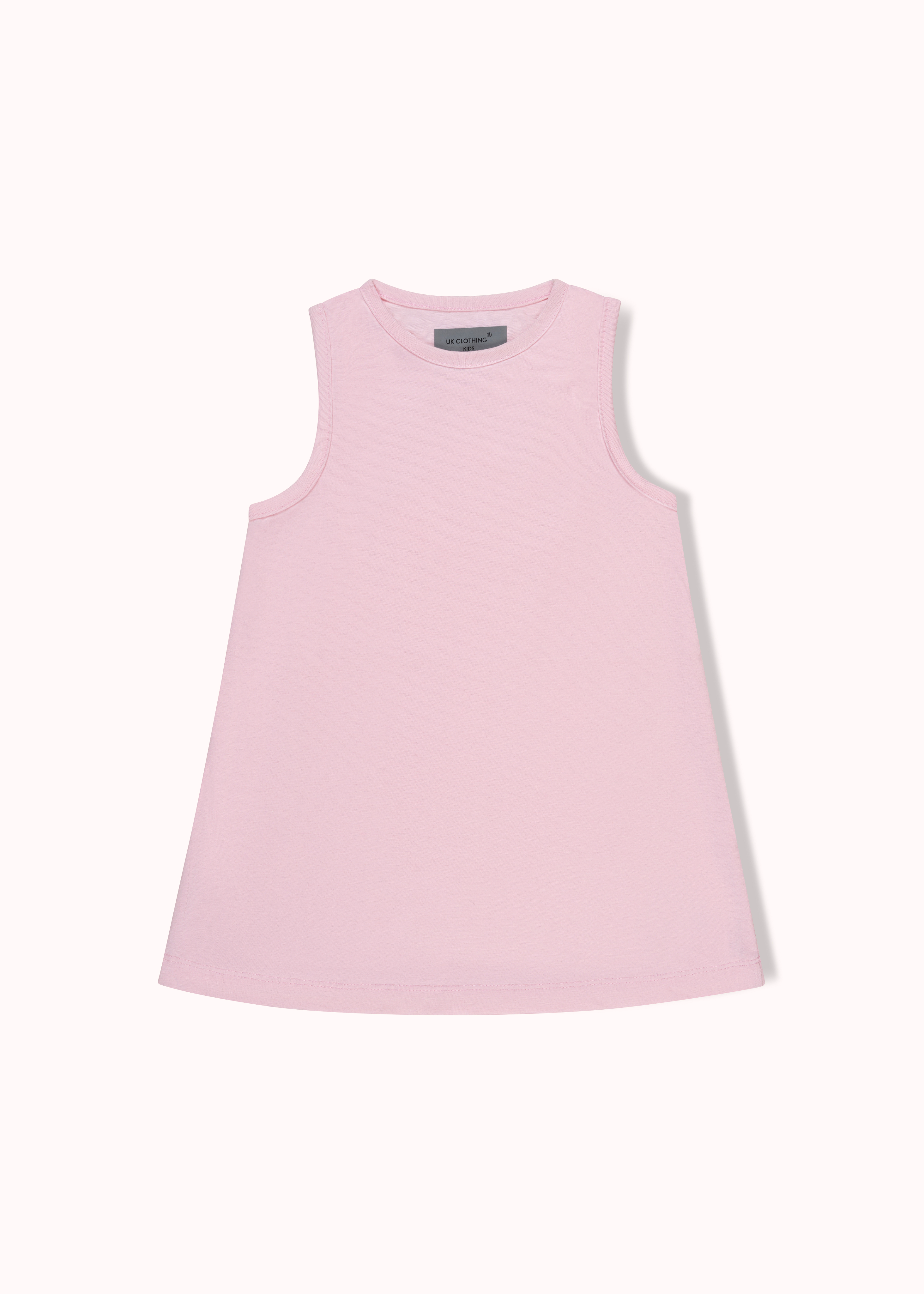 2 Pack soild A-line girls dress