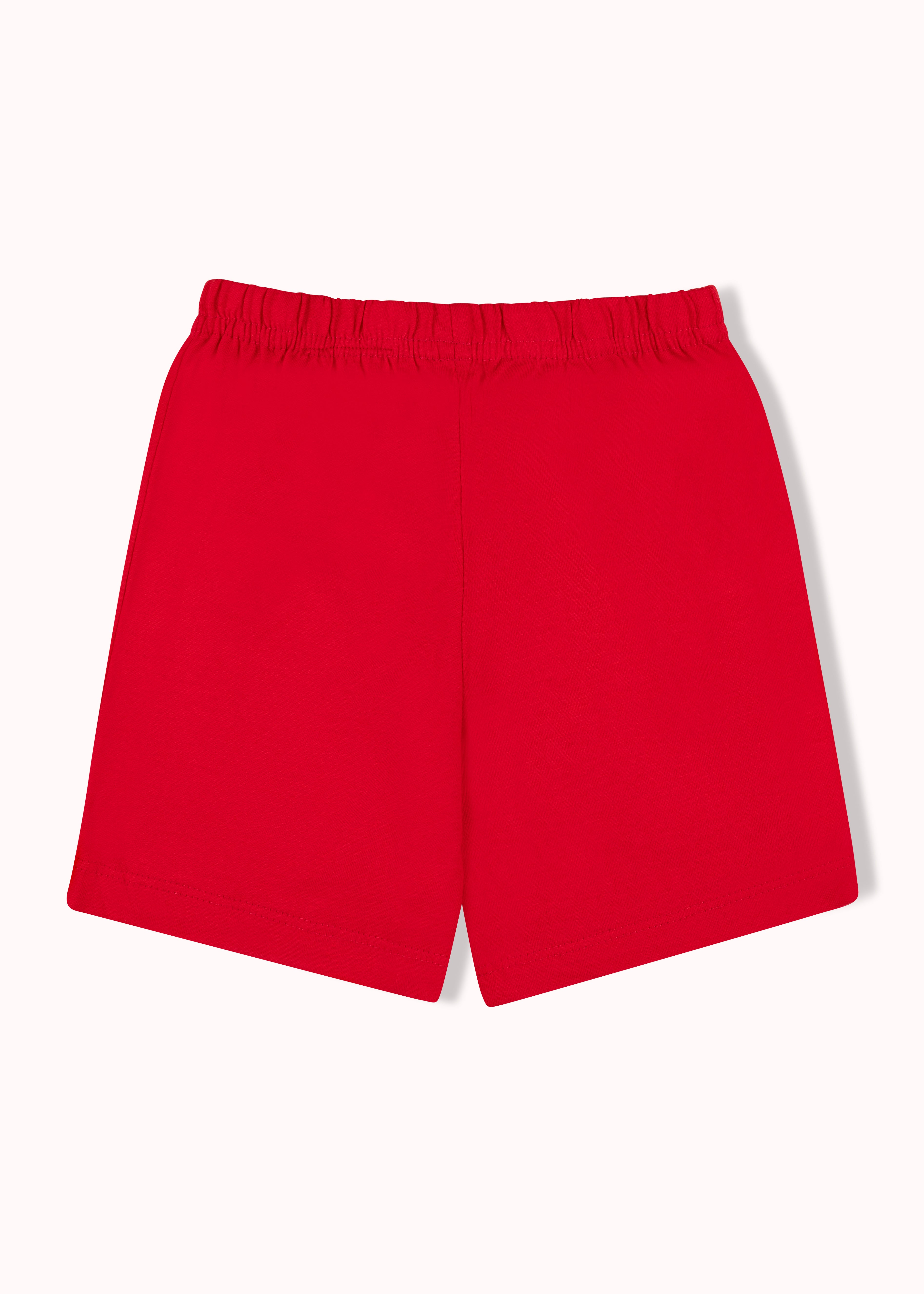 3 pack red solid shorts
