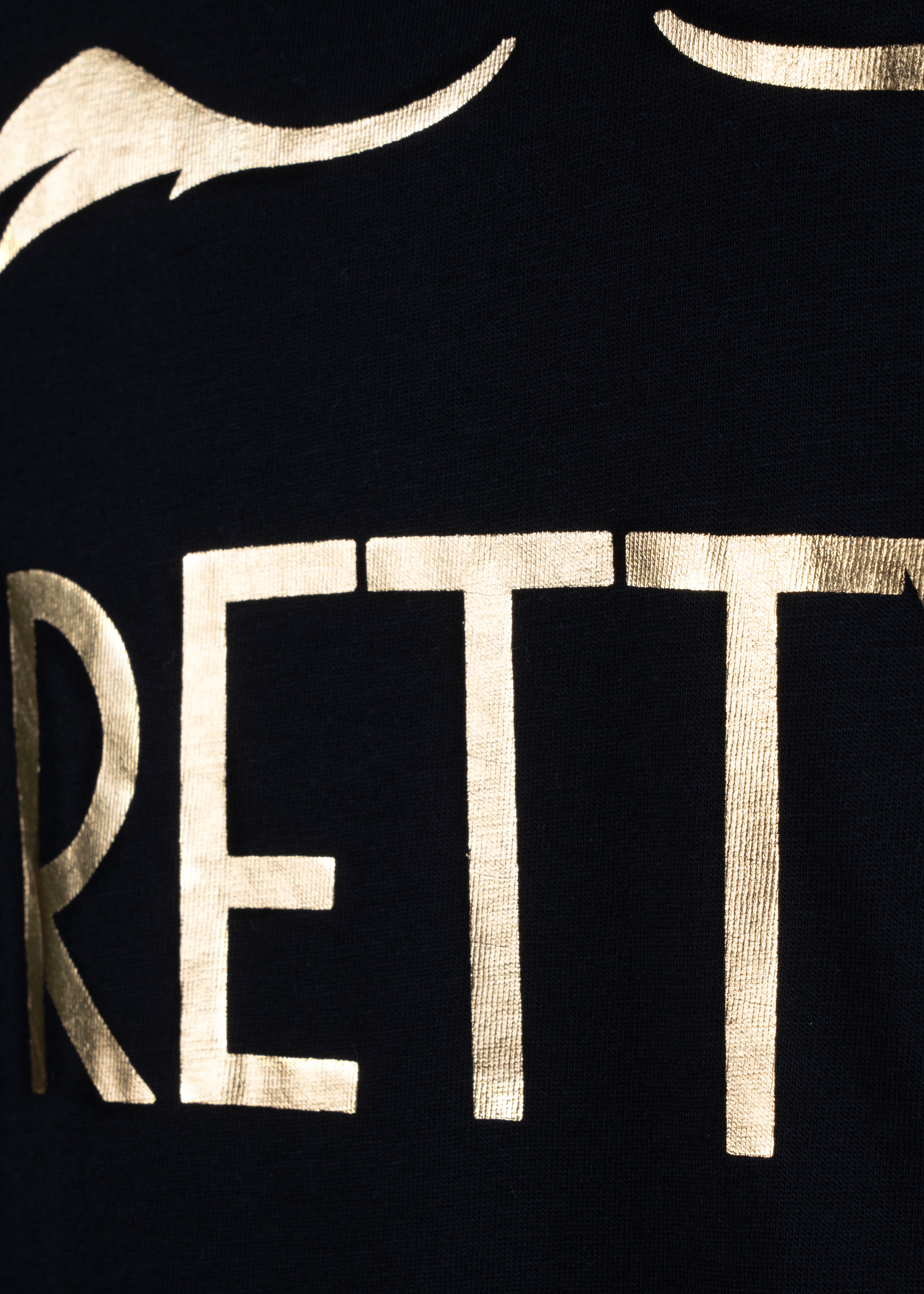 Sleep Pretty T-Shirt-Kleid mit Foliendruck