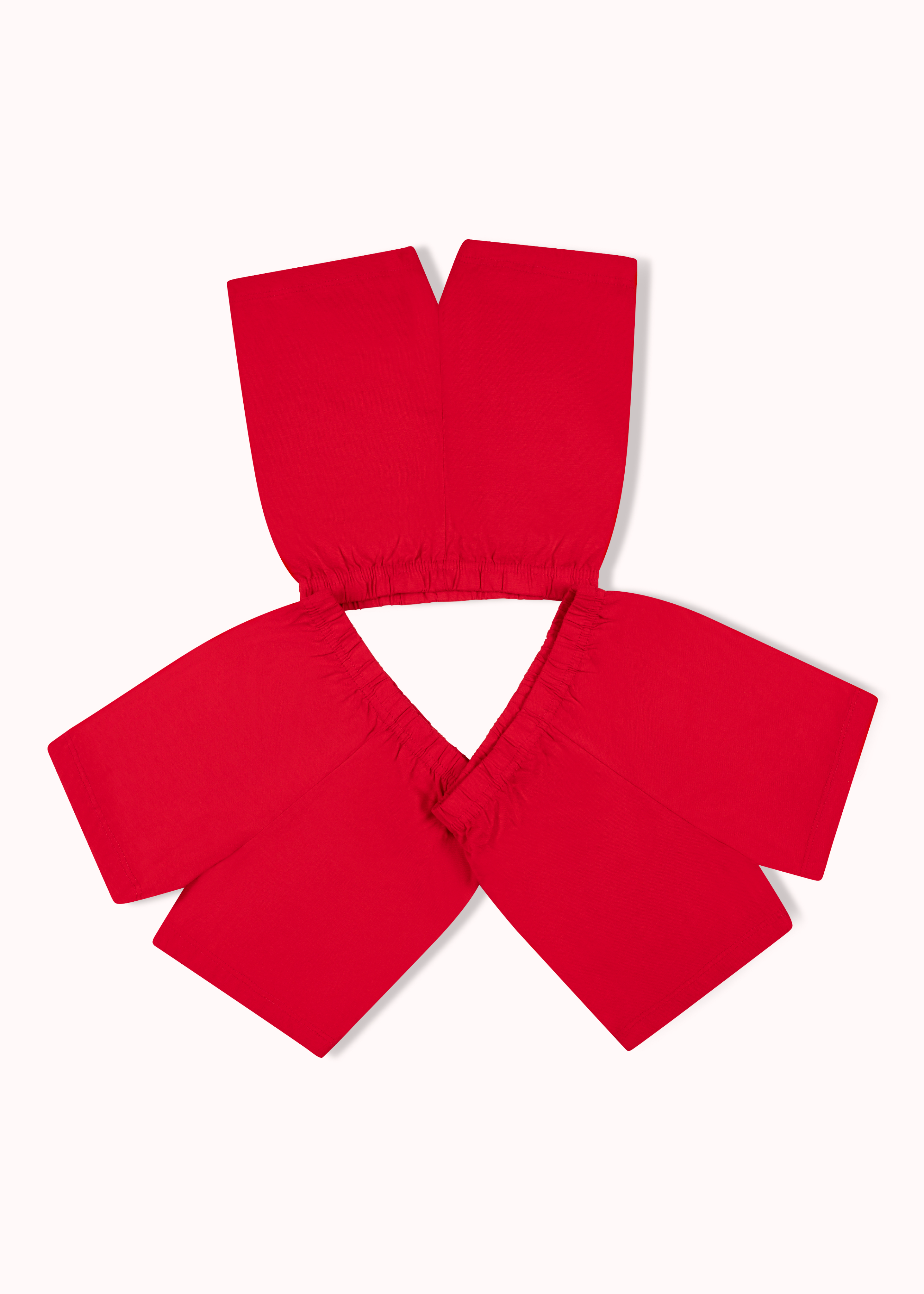 3 pack red solid shorts