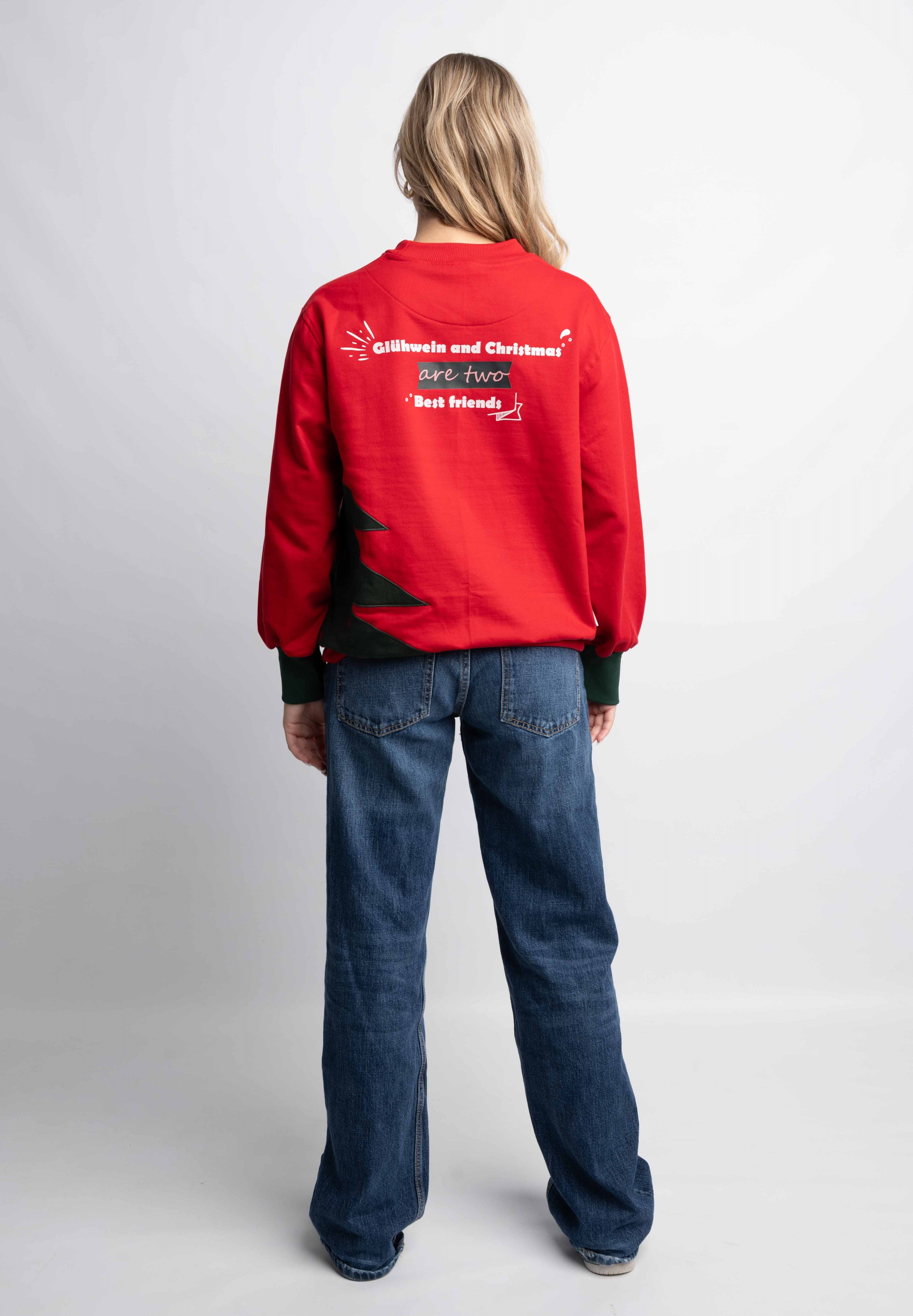 ROUND NECK CHRISTMAS SWEATSHIRT