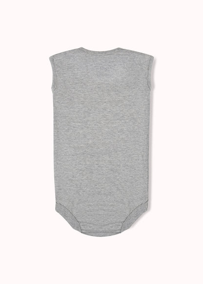 3er-Pack ärmellose Bodys mit Print