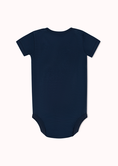 3er-Pack kurzärmliger, einfarbiger Bodysuit