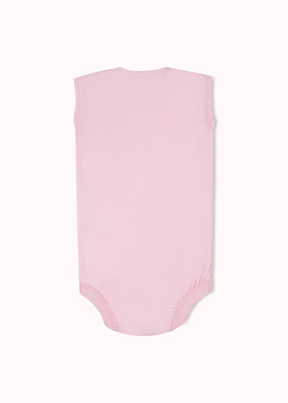 4 Pack sleeveless solid bodysuit