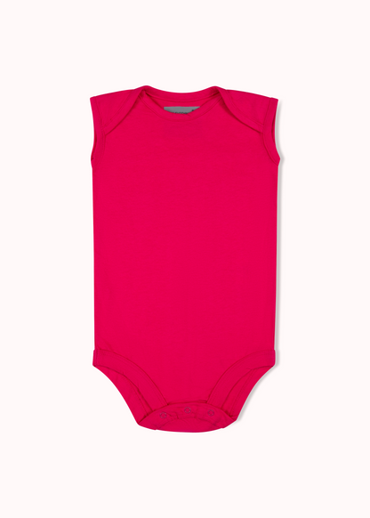 4 Pack sleeveless solid bodysuit