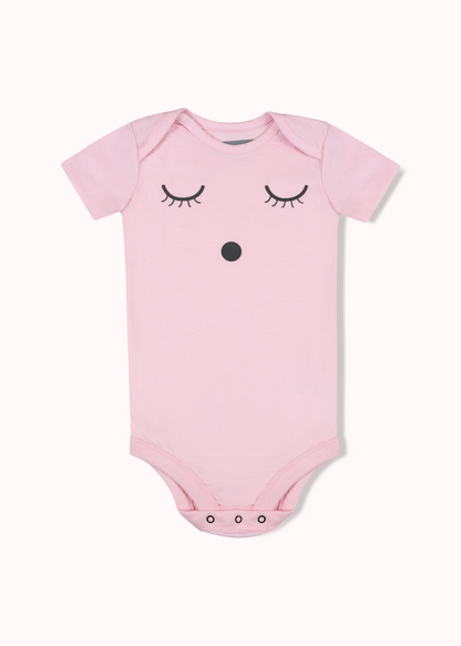 3er-Pack bedruckte Kurzarm-Bodys für Mädchen