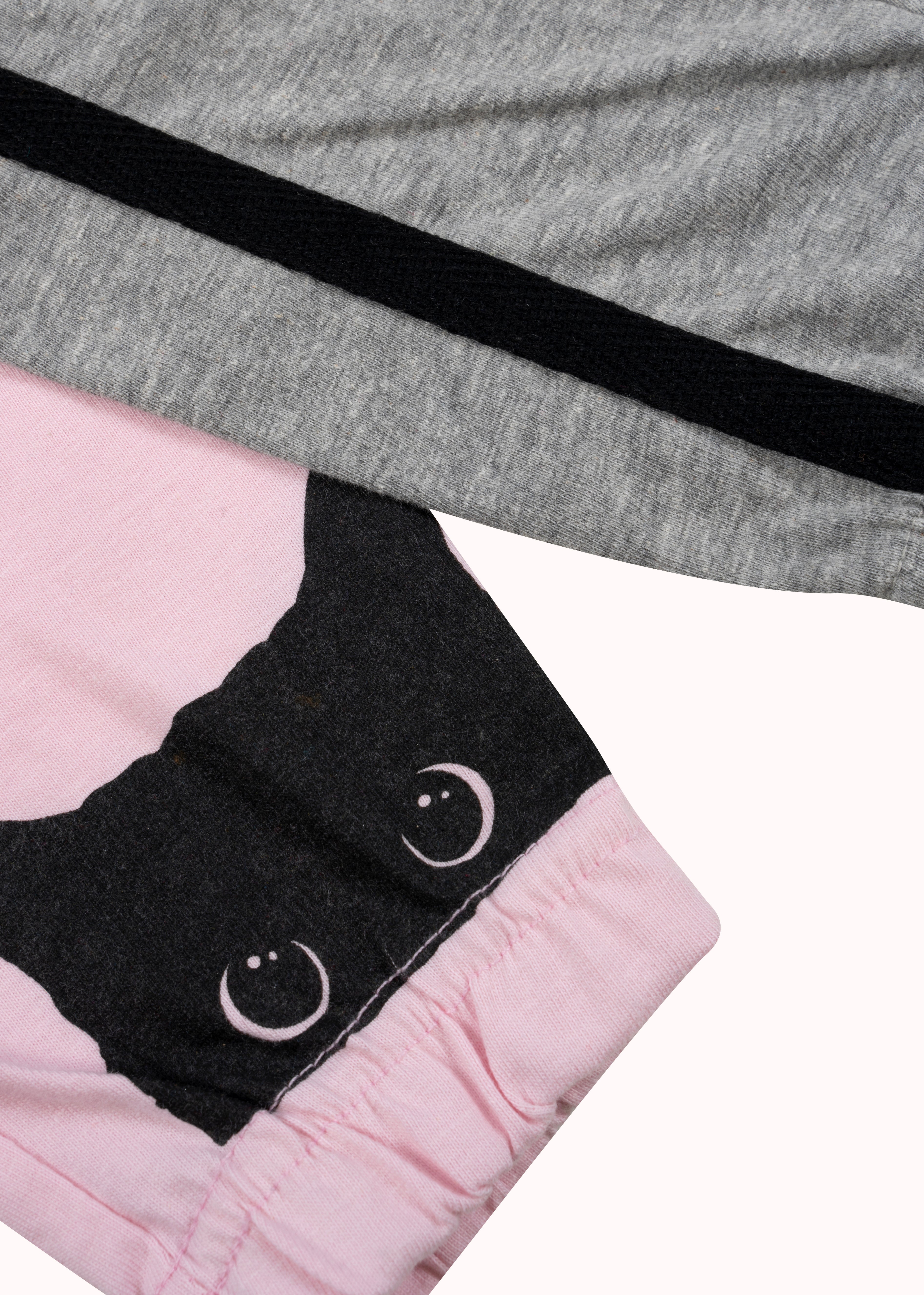 2 pack printed and tape jogger