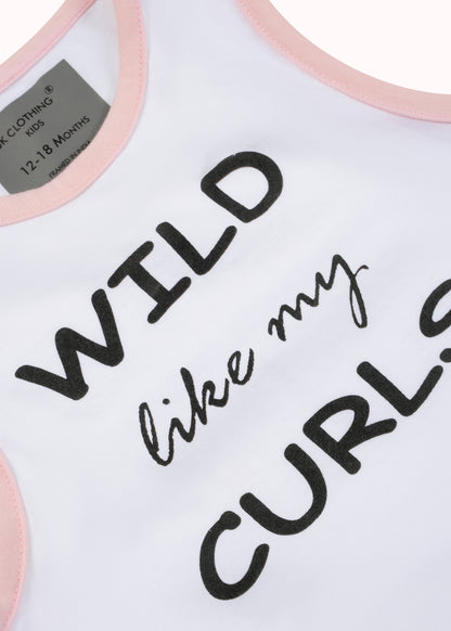 A-Linien-Kleid mit Rüschen und Farbblockdesign für Mädchen