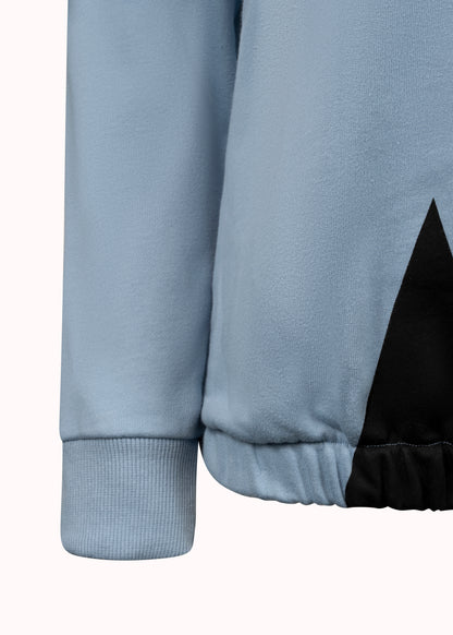 Silversky – Sweatshirt aus bedruckter Baumwolle mit Loop-Strick