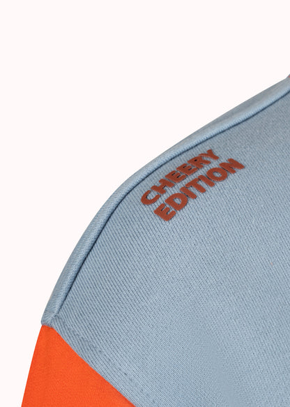 Silversky – Sweatshirt aus bedruckter Baumwolle mit Loop-Strick