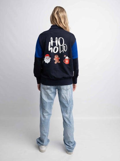 HIGH NECK CHRISTMAS SWEATSHIRT